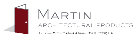 Martin Architectural Products - A Division of the Cook & Boardman Group, LLC. Logo