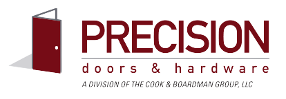 Precision Doors & Hardware - A Division of the Cook & Boardman Group, LLC. Logo