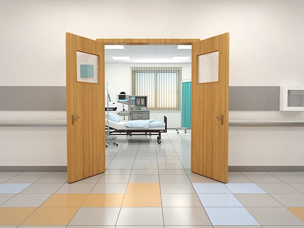 health care hallway